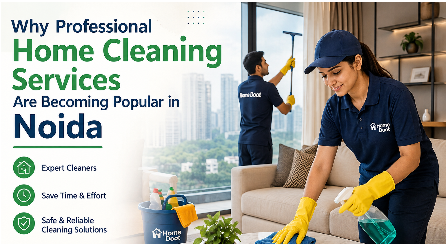Why Professional Home Cleaning Services Are Becoming Popular in Noida