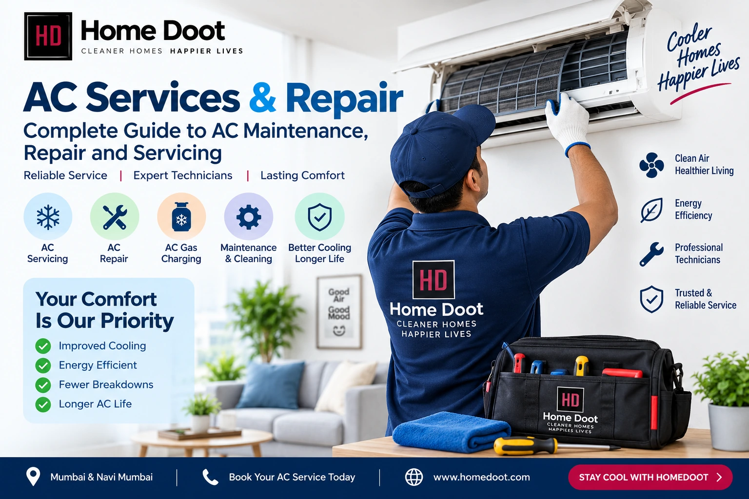 AC Services & Repair: Complete Guide to AC Maintenance, Repair and Servicing
