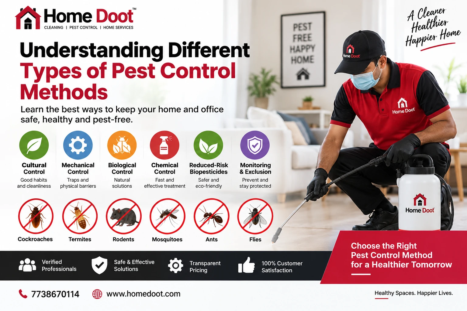Understanding Different Types of Pest Control Methods
